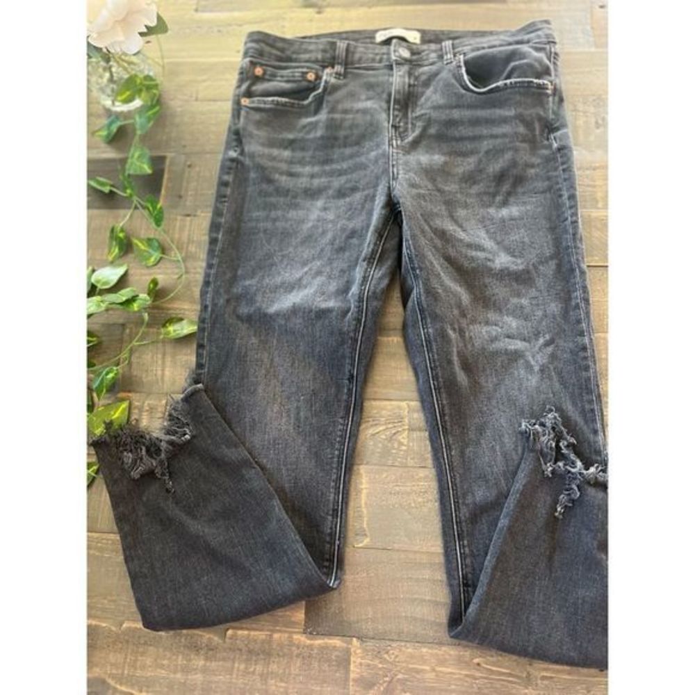 ZARA black jeans size ￼10